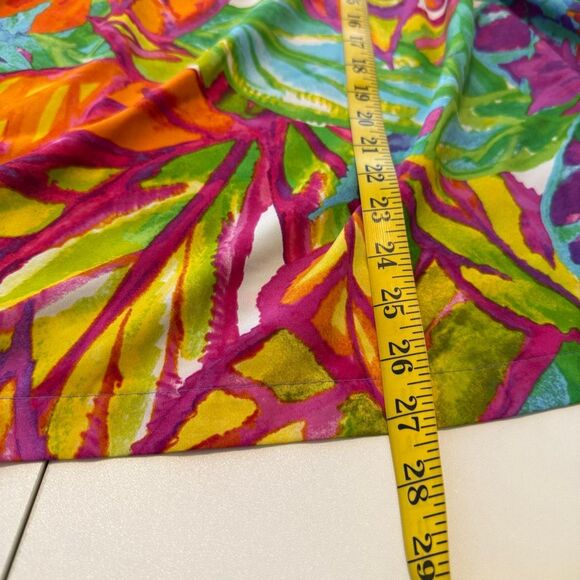 Lauren Ralph Lauren Colorful Three Quarter Sleeve Top Size 3X - Picture 8 of 14